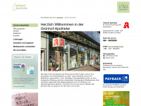 gruenhof-apotheke-frankfurt.de Webseite Vorschau