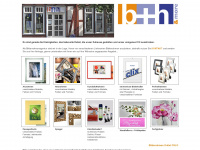 b-h-pictureframes.com Webseite Vorschau