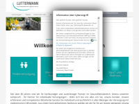 luttermann-wesel.de Webseite Vorschau