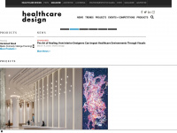 healthcaredesignmagazine.com Webseite Vorschau