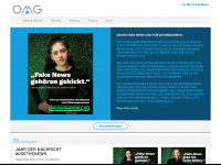 omg-mediaagenturen.de Webseite Vorschau