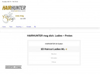 hairhunter.de Webseite Vorschau