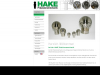 hake-gmbh.de Webseite Vorschau