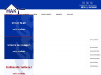 hak-kirchhain.de Webseite Vorschau