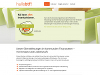 hallobtf.de Webseite Vorschau
