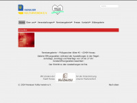 hanauer-kulturverein.de Webseite Vorschau