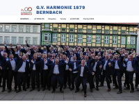 harmonie-bernbach.de Webseite Vorschau