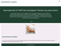 neurodermitis-im-griff.de Webseite Vorschau