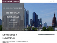 immobilienrecht-darmstadt.eu Webseite Vorschau
