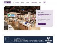 shoez.biz Webseite Vorschau