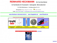 heckmann-gartentechnik.de Webseite Vorschau