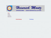 heinrich-mootz.de Webseite Vorschau
