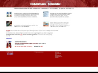 e-service-schneider.de Webseite Vorschau