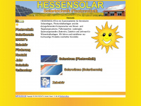 hessensolar.de Webseite Vorschau