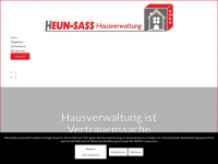 heun-sass-hausverwaltung.de Webseite Vorschau