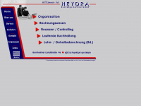 heydra.de Webseite Vorschau