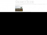 terraplana.de Webseite Vorschau