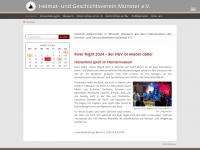 hgv-muenster.de Webseite Vorschau