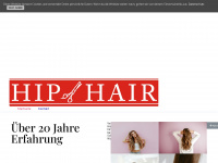 hip-hair.de Webseite Vorschau
