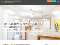 hno-giessen.de Webseite Vorschau