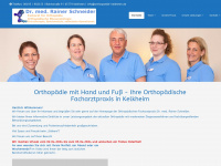 orthopaedie-kelkheim.de Webseite Vorschau