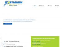 hoffmann-kanal.de Webseite Vorschau