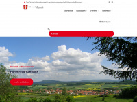 hohenroda-ransbach.de Webseite Vorschau