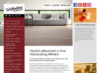 holzhandlung-wilhelmi.de Webseite Vorschau