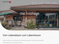 holzhaus-gmbh.de Webseite Vorschau