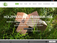 holz-heil.de Webseite Vorschau