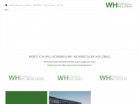 wohrataler-holzbau.de Webseite Vorschau