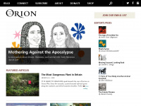 orionmagazine.org Webseite Vorschau
