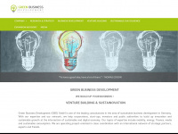 green-venture.net Webseite Vorschau