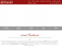 hotelreitlwirt.at Webseite Vorschau