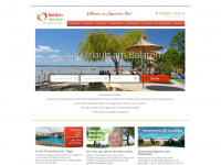 balaton-service.de Webseite Vorschau