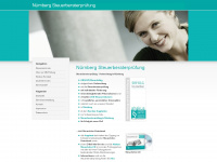 nuernberg-steuerberaterpruefung.de Webseite Vorschau