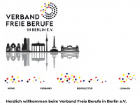 freie-berufe-berlin.de Webseite Vorschau