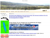 hallwilersee.ch Webseite Vorschau