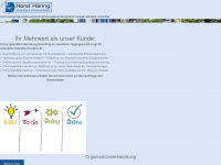 horst-haring.com Webseite Vorschau