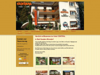 hotel-central-badsooden.com Webseite Vorschau