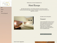 hotel-europa-ruesselsheim.de Webseite Vorschau