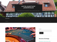 hotelgasthof-jaegerhaus.de Webseite Vorschau