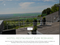 hotel-zum-rebhang.de Webseite Vorschau