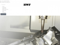 hwf-werkzeugbau.de Webseite Vorschau