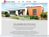 extra-haus.com Webseite Vorschau