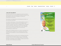 gesundes-hanau.de Webseite Vorschau