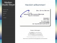 medien-studio-beyer.de Webseite Vorschau