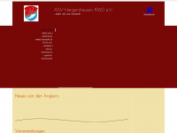 asv-hergershausen.de Webseite Vorschau
