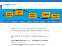 rodgau-igemo.de Webseite Vorschau
