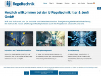 ij-regeltechnik.de Webseite Vorschau